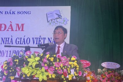 Huyện Đắk Song tổ chức tọa đàm kỷ niệm 40 năm ngày nhà giáo Việt Nam 20/11(20/11/1982 – 20/11/2022).