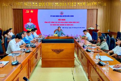 Đắk Song: Tổng kết công tác cải cách hành chính năm 2023