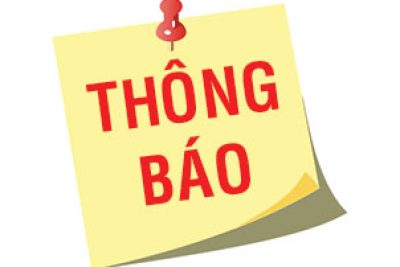 Thông báo – Nhiệm vụ trong năm học mới